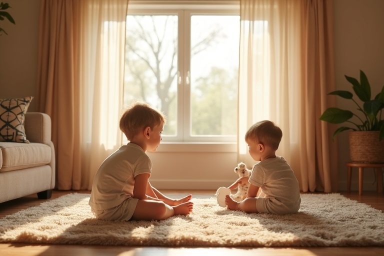 Residential drapes cleaning